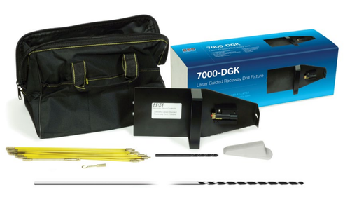 SDC 7000-DGK - Laser Guided Wire Raceway  Drill Fixture Kits