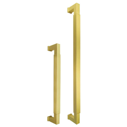 Omnia Omnia 9029P Modern Appliance/Door Pull, Solid Brass, 2 3/16" Projection OMN-9029P