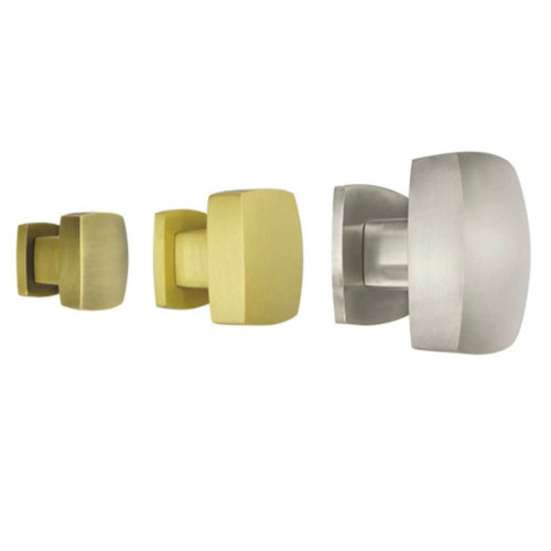 Omnia Omnia 9164 Modern Square Cabinet Knob, Solid Brass OMN-9164