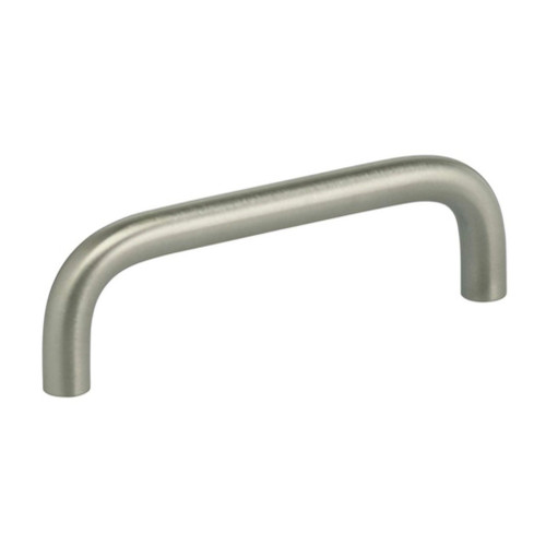 Omnia Omnia 9538 Modern Cabinet Pull, Solid Stainless Steel, 10mm Diameter OMN-9538
