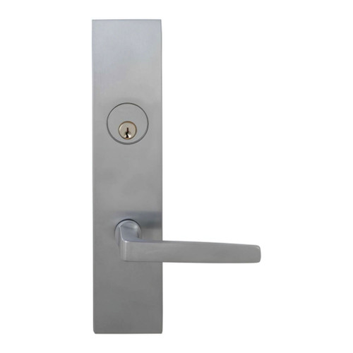 Omnia Omnia 12036 Mortise Lever Lockset With Plates, 10-9/16" Overall, 2-3/8" W, 2-1/2" Projection OMN-12036