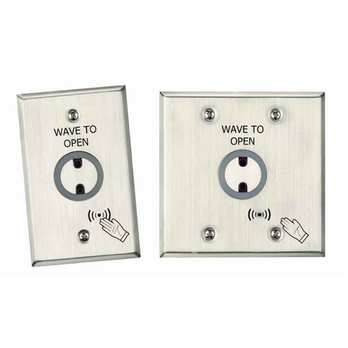 Norton Rixson 700 Infrared Wave Switch with Variable Relay Timer - Touchless Door Operator Activation Control