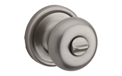 Kwikset 730H Hancock Knob Privacy Door Lock with 6AL Latch and RCS Strike