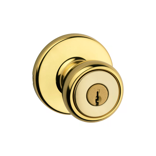 Kwikset 400T Tylo Knob Entry Door Lock with 6AL Latch and RCS Strike