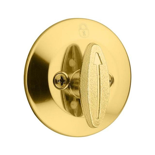 Kwikset 667 One-Sided Deadbolt with Exterior Plate 3