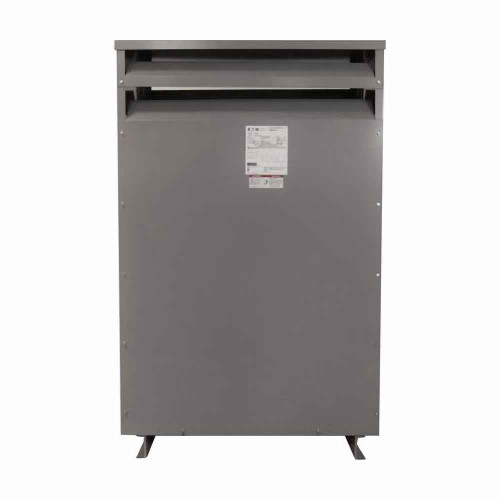 Eaton N48M28B1516CU K-Factor nonlinear ventilated transformer, Copper windings, NEMA 2, FR940, 60 Hz, 220°C, 15 kVA , Three-phase, 480 Delta V, 208Y/120 Vac, NEMA ST-20, 80°C, 15 kVA, 480 Vac-208Y/120 Vac, DOE 2016