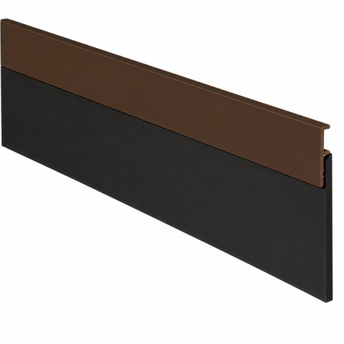 NGP NGP 197NDKB Neoprene Door Sweep, 102" Dark Bronze NGP-197NDKB