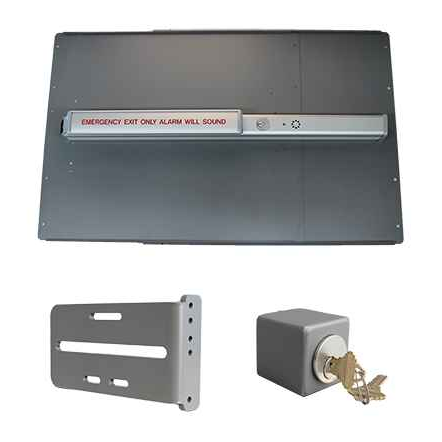 Lockey PS55 Standard Panic Shield Safety Kit with PB2500 33" Alarm Bar