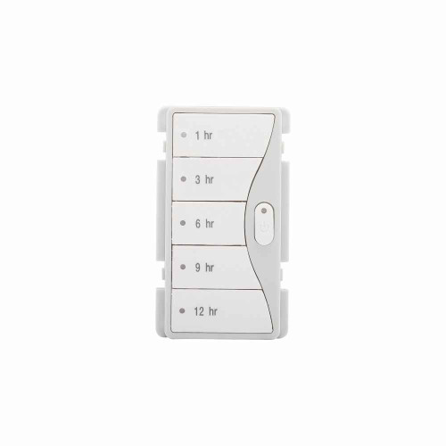 Eaton 952HKWS-P lighting color change kit, Aspire hour timer (1, 3, 6, 9, 12), White satin