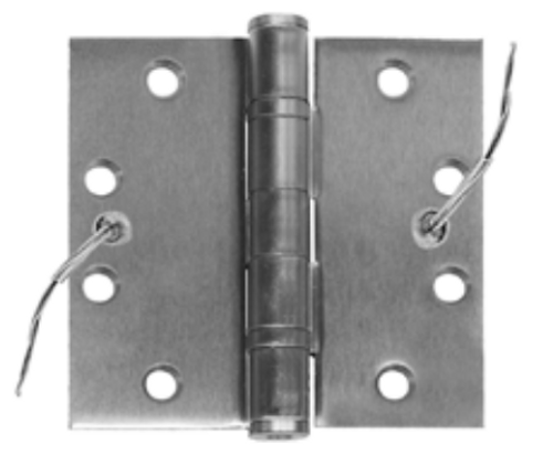 BEST CEFBB179-66 Steel Full Mortise Ball Bearing Concealed Conductor Standard Weight Electrified Hinge With Spec. 6-Wire