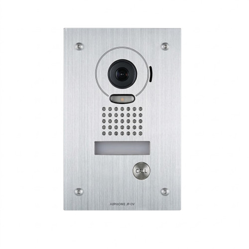 Aiphone Aiphone JP-DVF - Vandal Resistant Flush Mount Stainless Steel Video Door Station JP-DVF