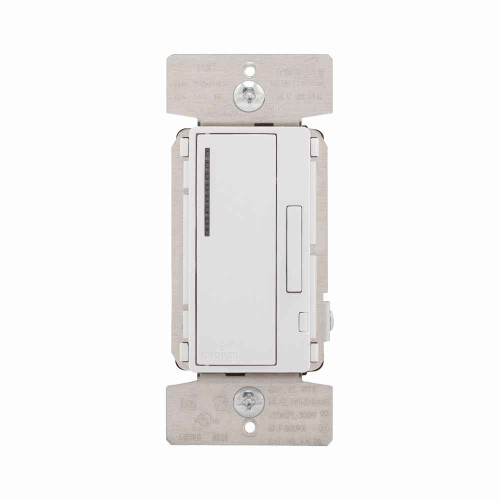 Eaton AAL06-C2 smart dimmer, Flush mounting, 120V, Wire leads, Maintained closure, Lt almd, white, ivory, 60 Hz, Dimmable LED/CFL, halogen, magnetic low voltage, electronic low voltage, Single-pole, multi-location, Polycarbonate, 300W 730818