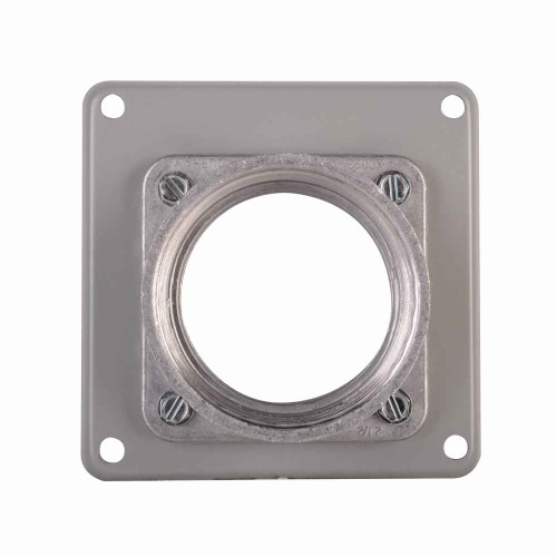 Eaton ARP00018CH25 meter socket hub with large diameter opening, 2-1/2 in hub with large diameter opening, Size: 2.5 inch, Used with: Meter sockets