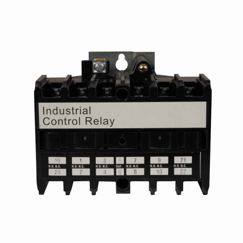 Eaton AR880W AR/ARD Convertible Contact Machine Tool Industrial Control Relay, 220/240V coil voltage, 50/60 Hz, 8NO contact configuration, 0 blank cavities