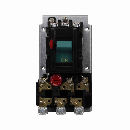 Eaton B100M1BX NEMA starter, Space SVG Starter, Ground fault, 208V Coil, NEMA size 1C, 9-45 A
