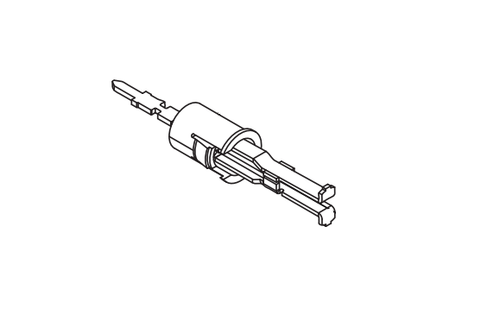 Schlage Commercial N123-086 Push Button Plunger Bar (ND30, ND40, ND44, ND50, ND73, ND91, ND97