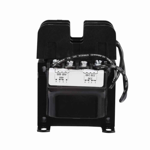 Eaton C0100E2AFB type MTE, industrial control transformer, industrial control transformer MTE, pv: 240 x 480v, 230 x 460v, 220 x 440v, taps: none, sv: 120/115/110v, 55°c, 100 va , cu magnet wire