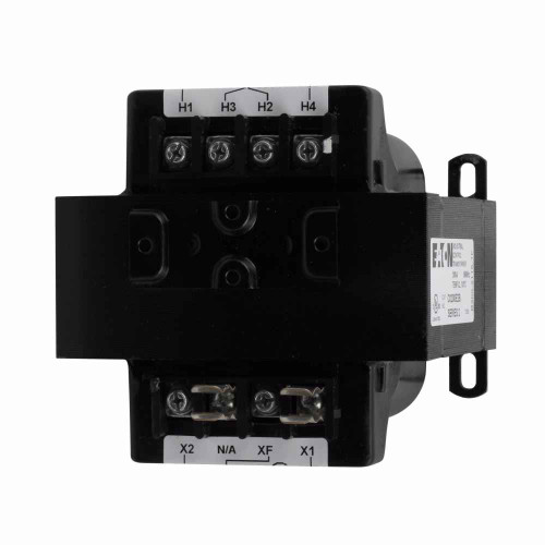 Eaton C0300E3A type MTE, industrial control transformer, pv: 208/277v, taps: none, sv: 120v, 55°c, 300 va
