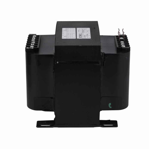 Eaton C1500E2A Type MTE industrial control transformer, pv: 240 x 480v, 230 x 460v, 220 x 440v, taps: none, sv: 120/115/110v, 55°c, 1500 va