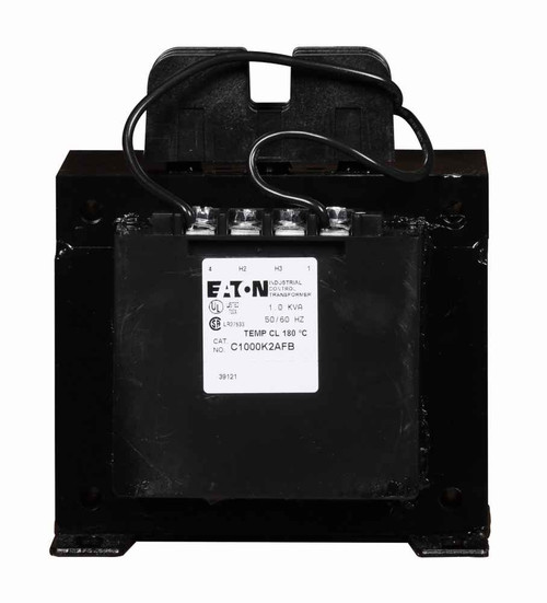 Eaton C1500E2AFB Eaton, type MTE, industrial control transformer, pv: 240 x 480v, 230 x 460v, 220 x 440v, taps: none, sv: 120/115/110v, 55°c, 1500 va, cu magnet wire,