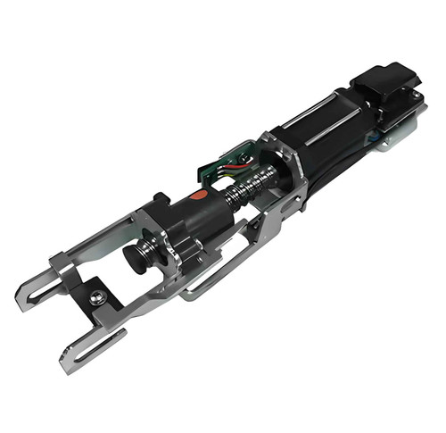 Command Access MLRK1-AR Motorized Latch Retraction Kit for Adams Rite 82/84/86/88 Series with Smart Module Technology — product angle view showing motor assembly, latch retraction arm, and PCB