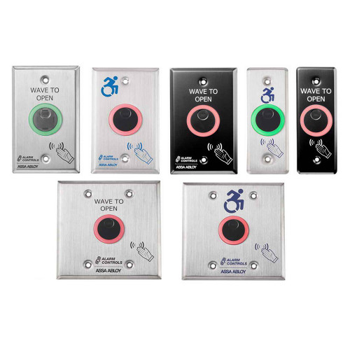 Alarm Controls Alarm Controls NTB Series - Battery Powered No Touch Request to Exit Stations ACT-NTB