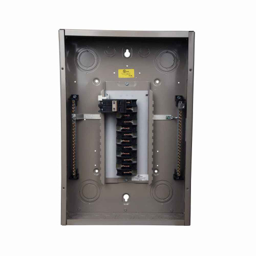 Eaton CH22B125R CH main breaker loadcenters,Cover included,Main breaker,125 A,C,Copper,NEMA 3R,Metallic,10 kAIC,CH,22,22,Three-wire,Single-phase,#6-1/0 AWG,Overhead,120/240 V