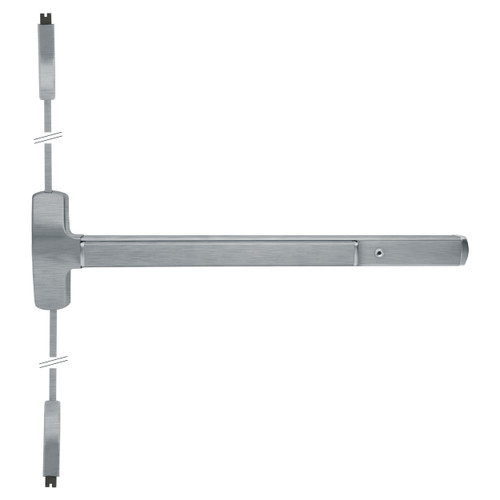 Falcon 25-V-EO Series - Exit Only (No Trim) - Surface Vertical Rod Exit Device - 3 FT