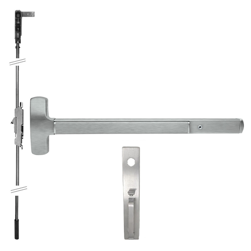 Falcon 25-C Series - Pull Trim - Concealed Vertical Rod Exit Device - 3 FT