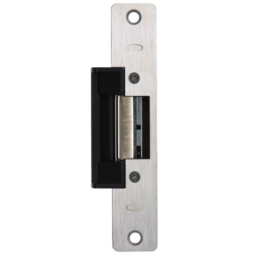 RCI RCI 4107 Electric Strike, 6-7/8" Round Corner Faceplate, For 3/4" Projection Latches, Fail Secure RCI-4107