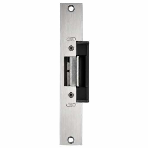 RCI 4119 Electric Strike with 9" Square Corner Faceplate for 3/4" Projection Latches - Fail Secure