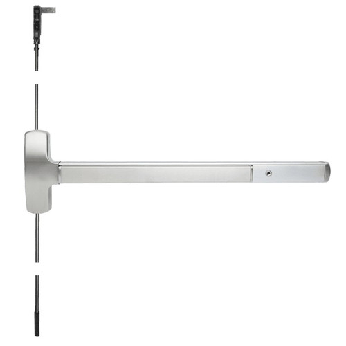 Falcon Falcon 25-C Series - Exit Only (No Trim) - Concealed Vertical Rod Exit Device - 4FT FAL-25-C-EO-4FT