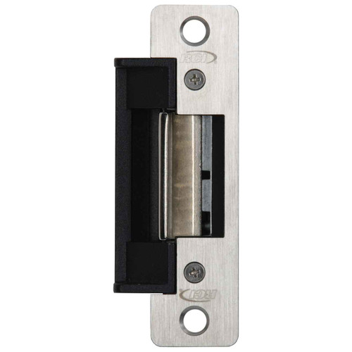 RCI RCI 4304 Electric Strike, 4-7/8" Round Corner Faceplate, For 3/4" Projection Latches, Fail Safe RCI-4304