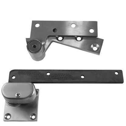 ABH 0147 Heavy-Duty Offset Pivot Set with 3/4" Offset for Doors Up to 600 lbs