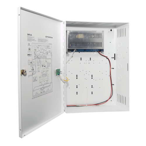 RCI DKPS-2A Power Supply with 8 Outputs 12/24VDC at 2A for Access Control Systems