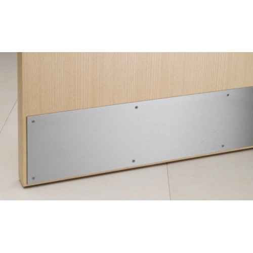 Ives Ives 8400 Kick Plate, 8" Height, Four Beveled Edges, Countersunk Holes IVE-8400-8