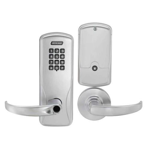 Schlage Electronics CO-200 Standalone Electronic Mortise Lock, Privacy Function, Keypad Reader
