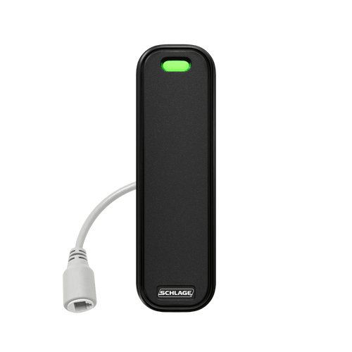 Schlage Electronics RC11 Mullion Mount, Multi-Technology (Bluetooth, NFC, Smart Credentials 13.56 MHz and Standard Proximity Credentials 125 kHz) IP Reader Controller