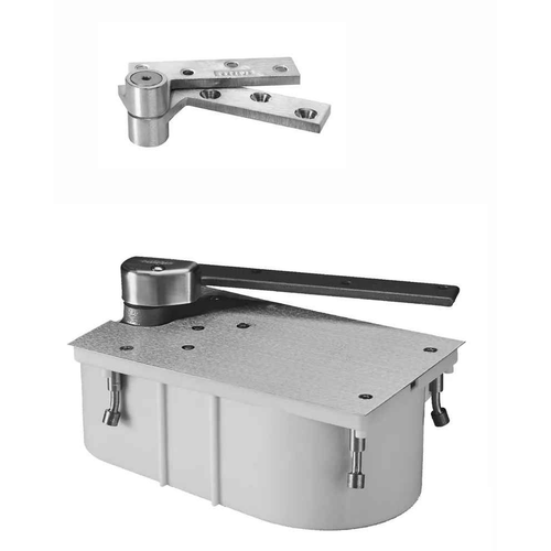 Norton Rixson 27-180 Series Heavy Duty Floor Closer with 3/4" Offset and 180° Opening