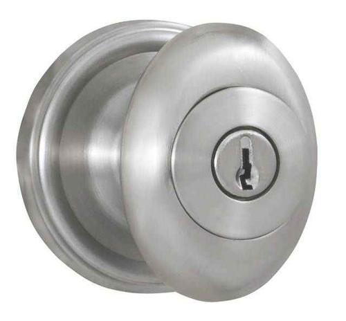 Weslock Weslock 0640 Julienne Knob Keyed Entry Lock with Adjustable Latch and Full Lip Strike WES-0640J