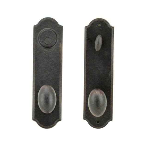 Weslock 7645 Tramore Dummy Handleset with Durham Knob