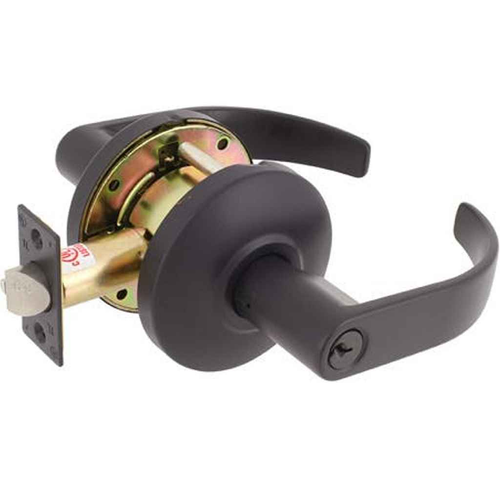 Delaney F Series - SD Style Grade 1 Storeroom Cylindrical Leverset, Oil-Rubbed Bronze (US10B)