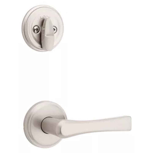 Kwikset 966KAL RDT Katella and Deadbolt Interior Pack (Round) - Deadbolt Keyed One Side - for Signature Series 800 and 687 Handlesets KWI-966KALRDT