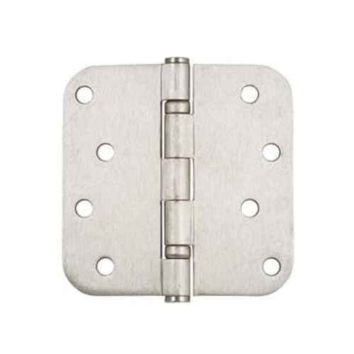 Delaney 4" x 4" Residential Ball Bearing Hinge, 5/8" Radius (Pair)