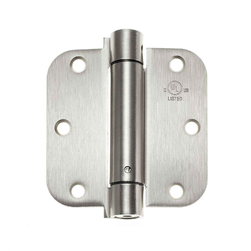 Delaney 3-1/2" x 3-1/2" Spring Hinges, 5/8" Radius (Pair)