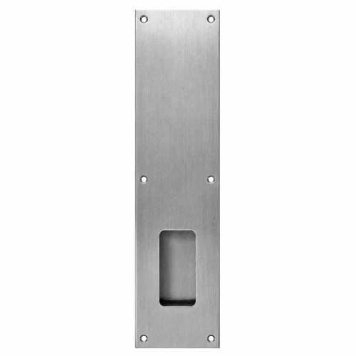 Don-Jo 1860 Flush Cup Pull for Sliding and Barn Doors — 16" x 4" Commercial Grade