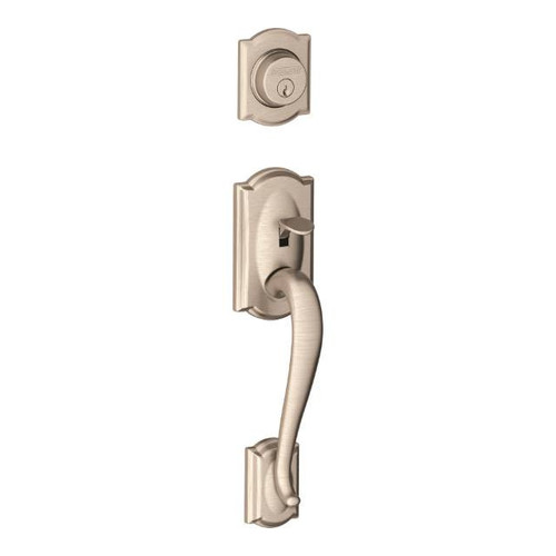 Schlage Residential F58 Entrance Exterior Handleset with Deadbolt (Exterior Half Only)