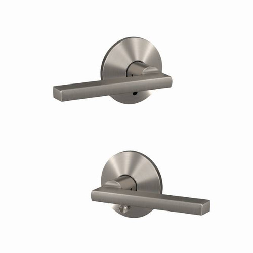 Schlage Residential Schlage Residential FC172 - Latitude Lever Non Turning Double Dummy Pair SCR-FC172-NONKEYED-LAT