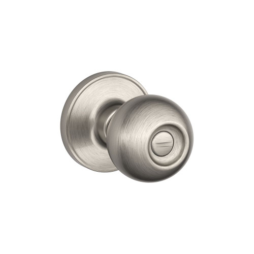 Schlage Residential J40 - Privacy Lock Corona Knob with 16254 Latch and 10101 Strike