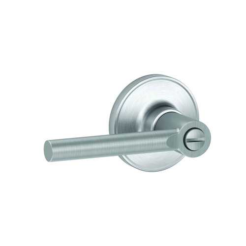 Schlage Residential Schlage Residential J40 - Broadway Lever Privacy Lock with 16254 Latch and 10101 Strike SCR-J40-NONKEYED-BRW